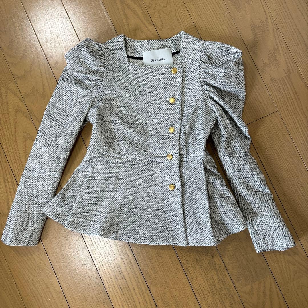GIRLISH/ St.cecilia ガーリッシュ クリオネツイード