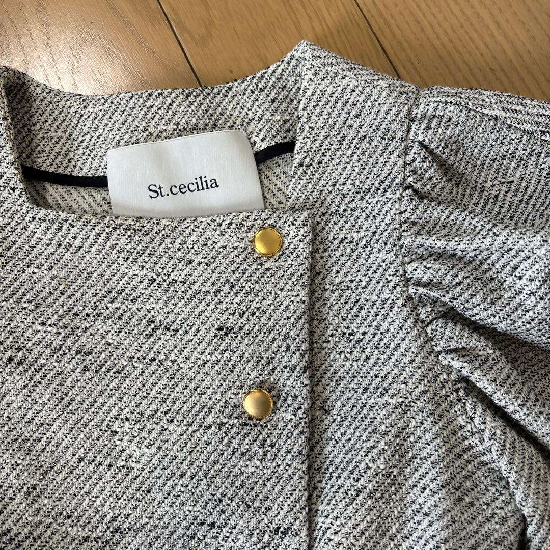 GIRLISH/ St.cecilia ガーリッシュ クリオネツイード