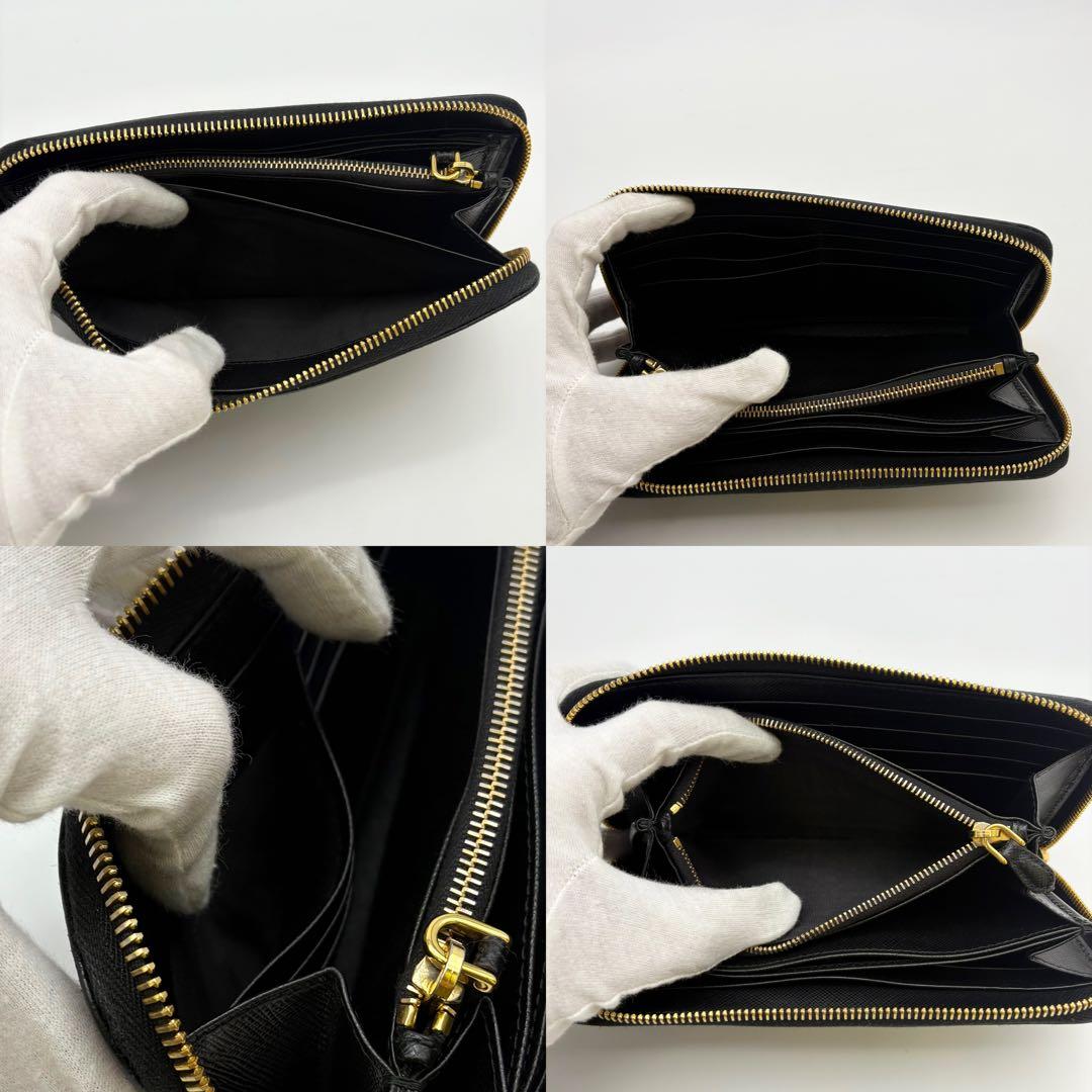 プラダ　ラウンドジップ　サフィアーノ　1ML506　長財布　39