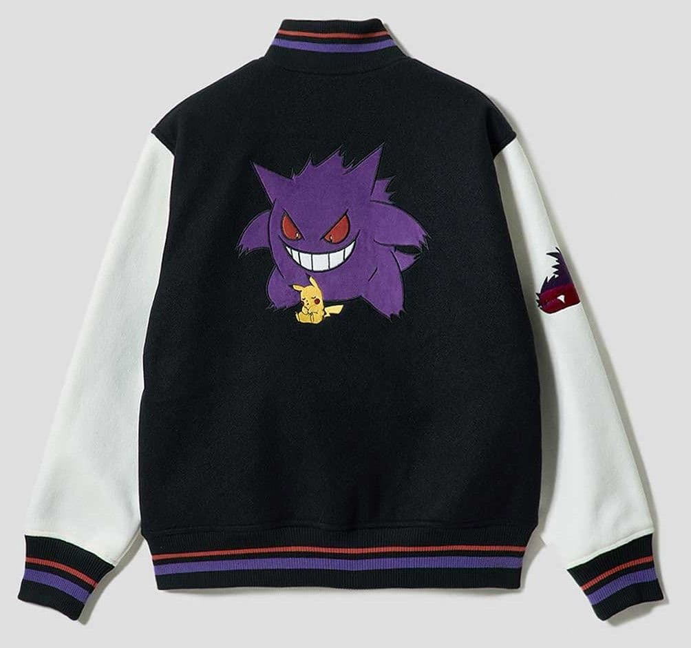 M 新品 ピカチュウ＆ゲンガー スタジアムジャンパー graniph