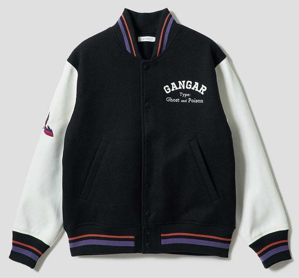 M 新品 ピカチュウ＆ゲンガー スタジアムジャンパー graniph