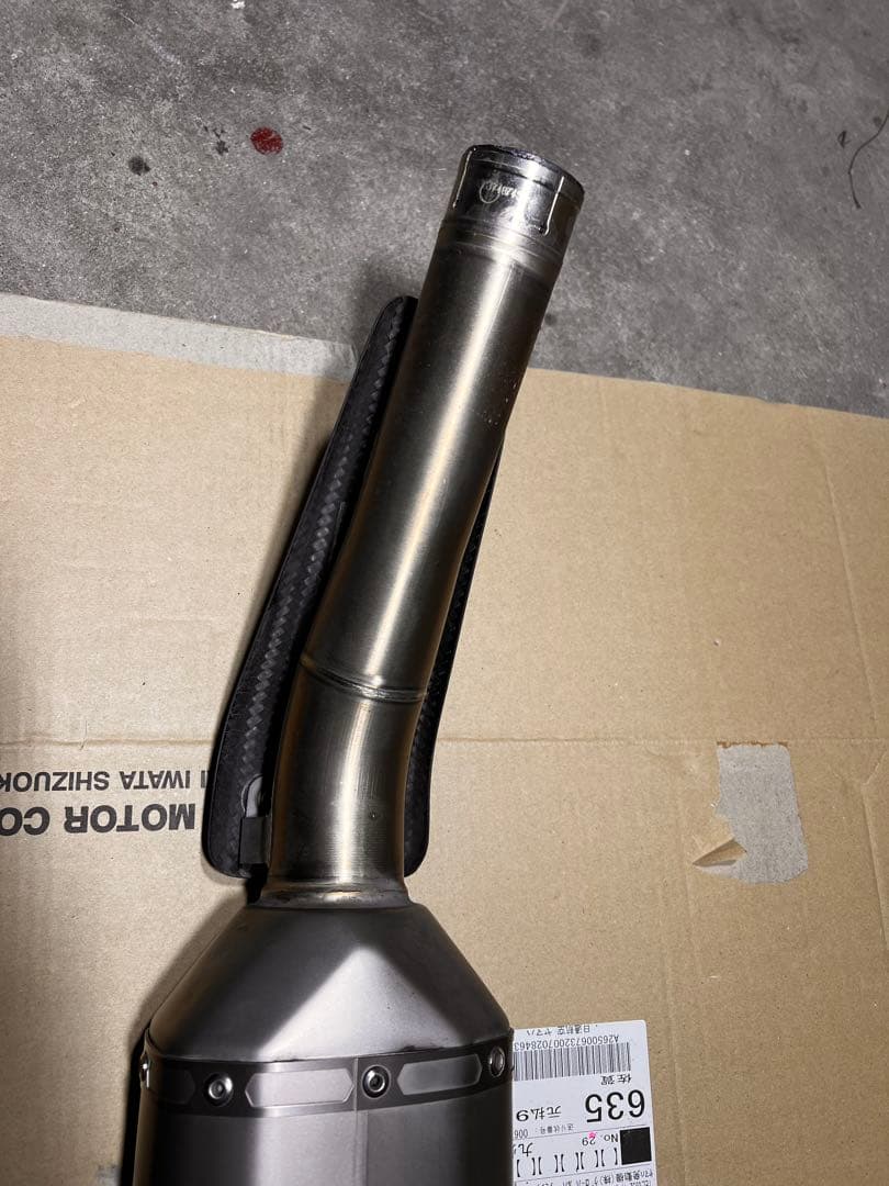 テネレ700 tenere700 アクラポビッチ マフラー