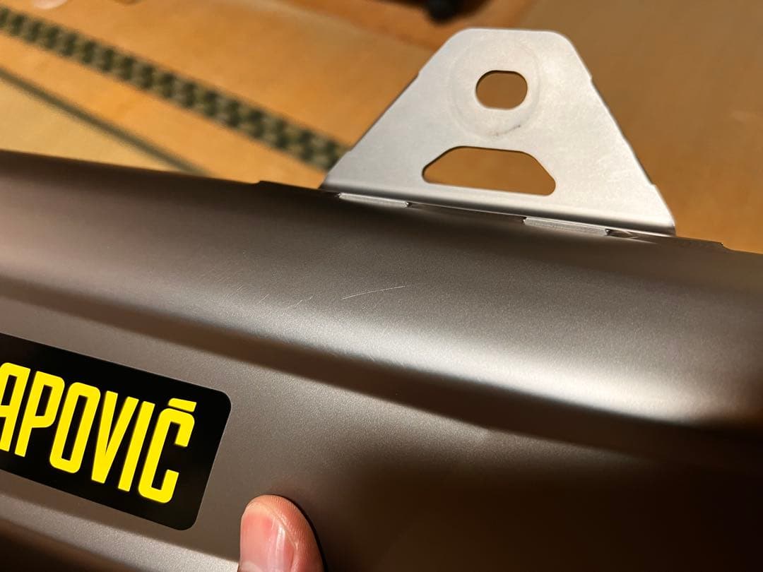 テネレ700 tenere700 アクラポビッチ マフラー