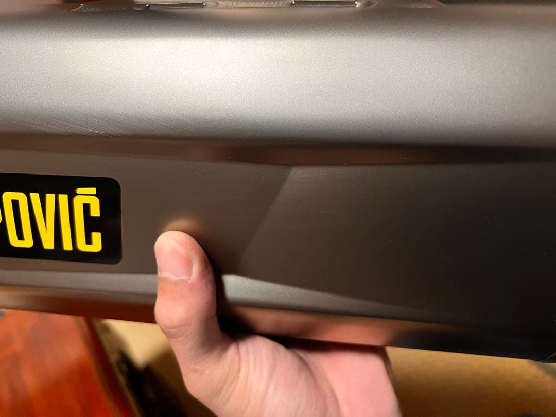 テネレ700 tenere700 アクラポビッチ マフラー