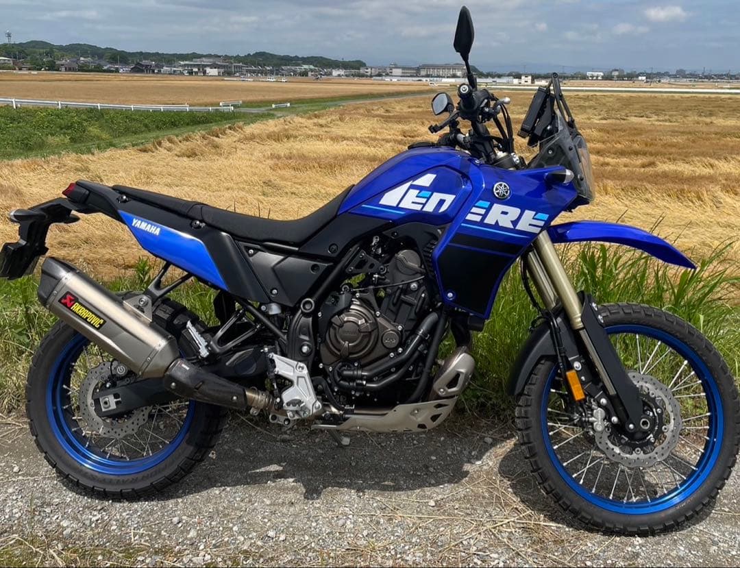 テネレ700 tenere700 アクラポビッチ マフラー