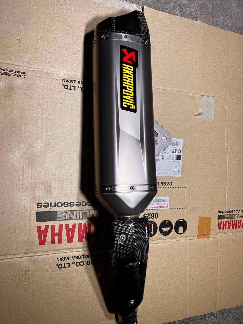 テネレ700 tenere700 アクラポビッチ マフラー