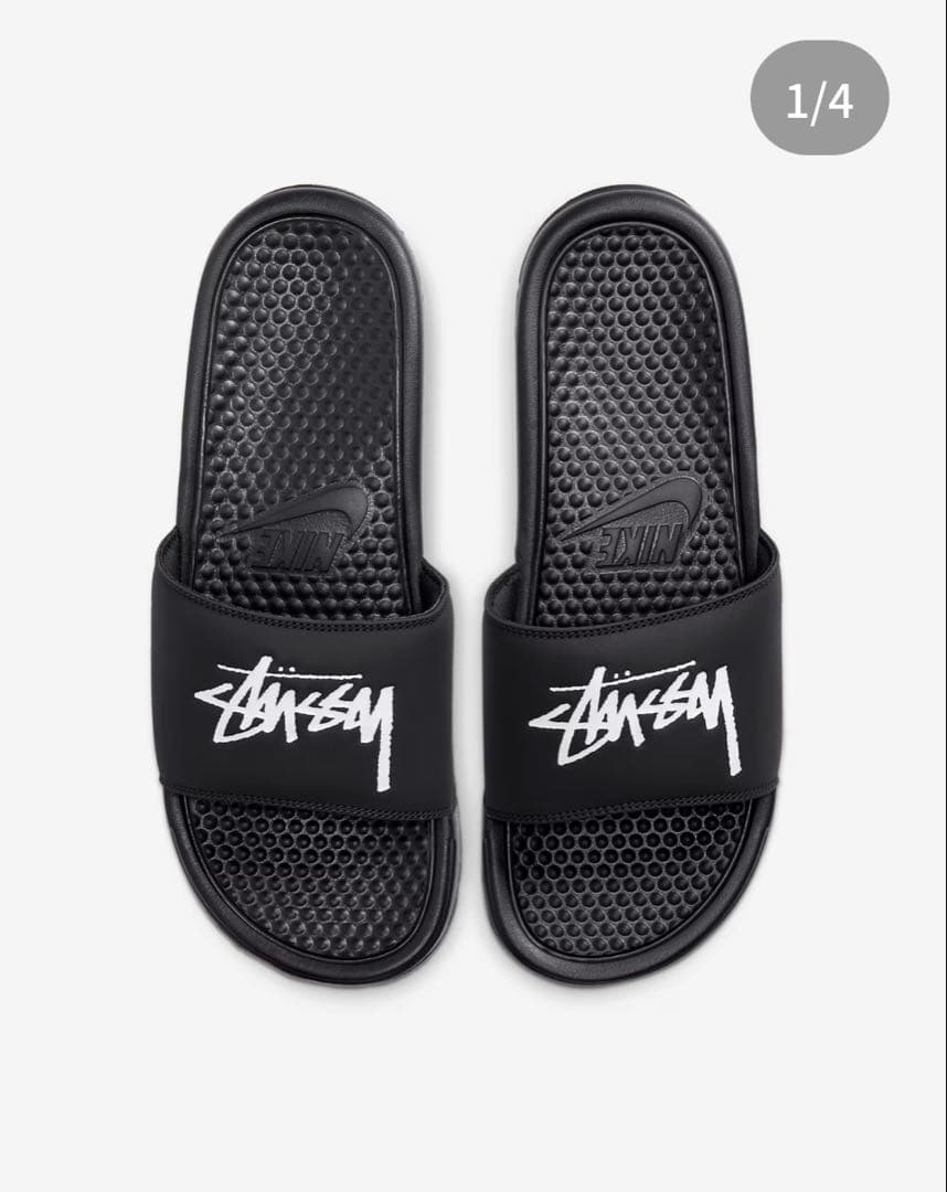 ベナッシ x ステューシー Off Noir NIKE サンダル