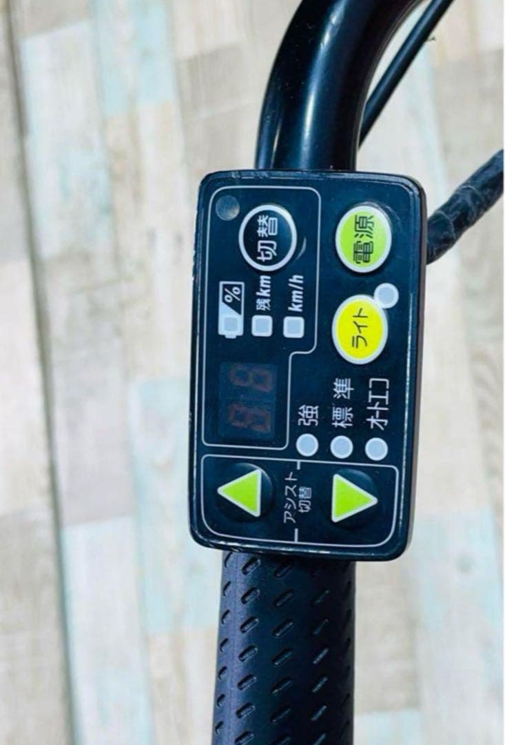 K1960 電動自転車ブリヂストン ビッケ 子供乗せ 20インチ 送料無料