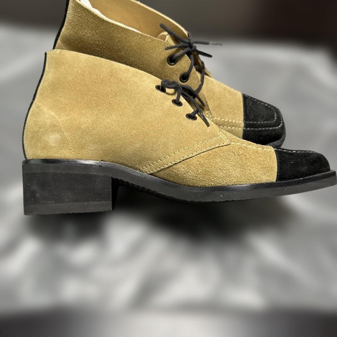 Chanel スエードレースアップブーツ France size 37