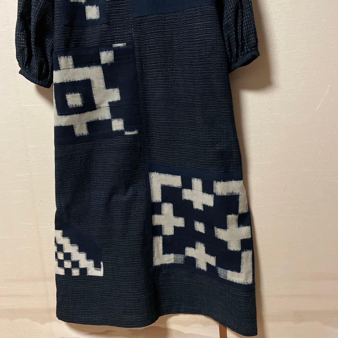 新春　お値下げ　本場久留米絣と型染め絣のコラボ