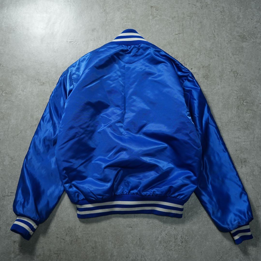 90s DeLong ドジャース サテンスタジャン 中綿 USA製 MLB
