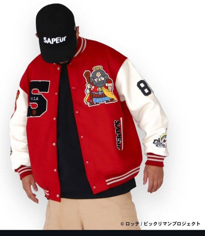 SAPEur サプール×ビックリマン スタジャン サイズXL 新品未使用