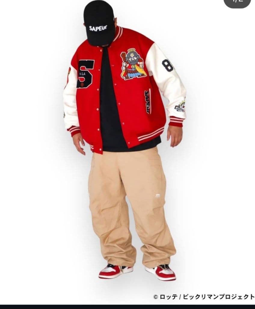 SAPEur サプール×ビックリマン スタジャン サイズXL 新品未使用