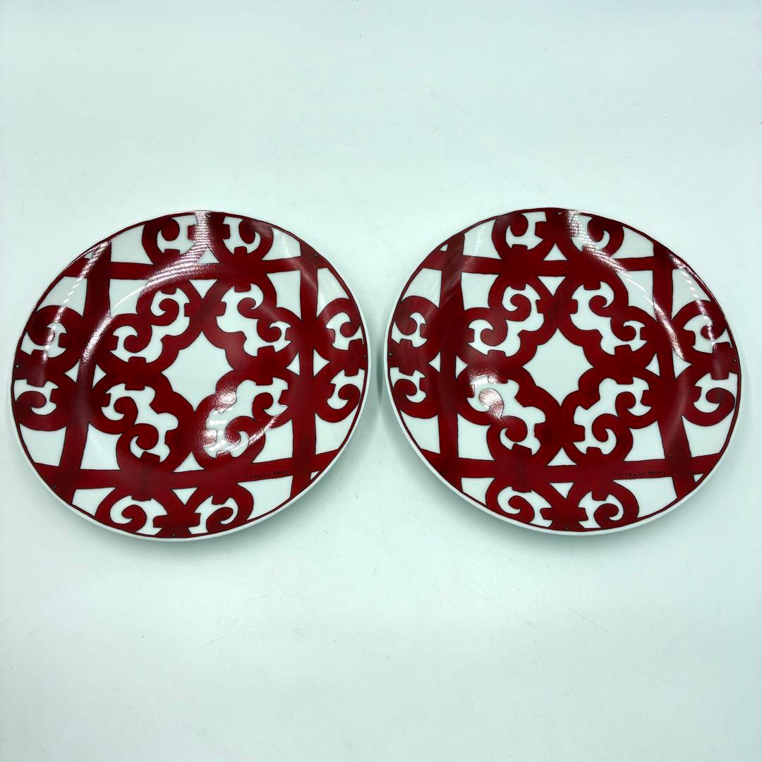 【新品未使用】HERMES エルメス ガダルキヴィール お皿 2枚セット 21㎝