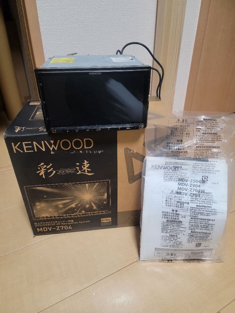 KENWOOD MDV-Z704 カーナビゲーション