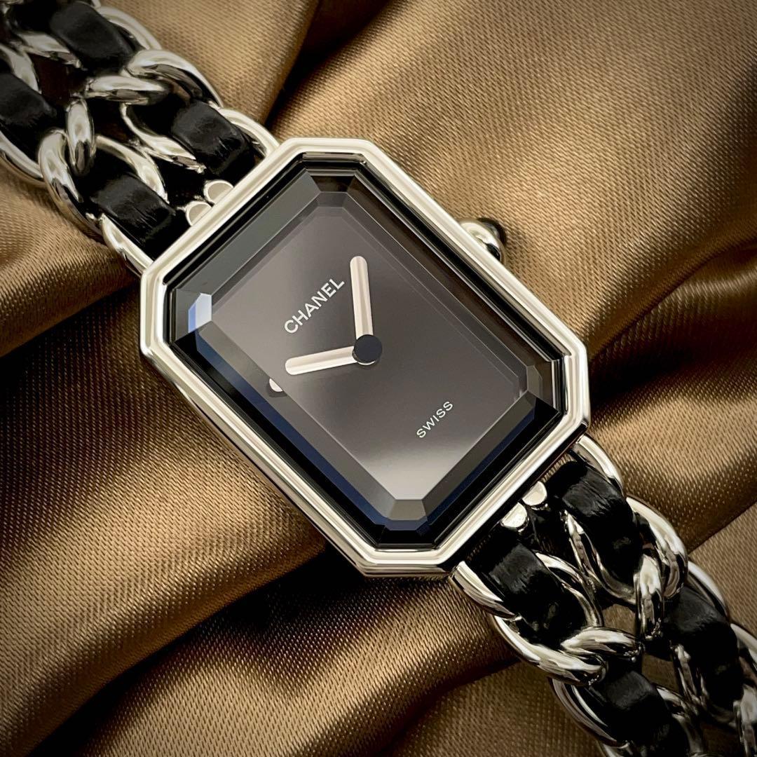 T205 シャネル プルミエールM H0451 ステンレスケースブレス クォーツ