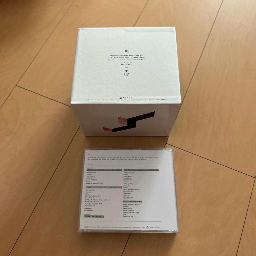 【即購入ok!!】Da-iCE『six』初回限定スペシャルボックス盤