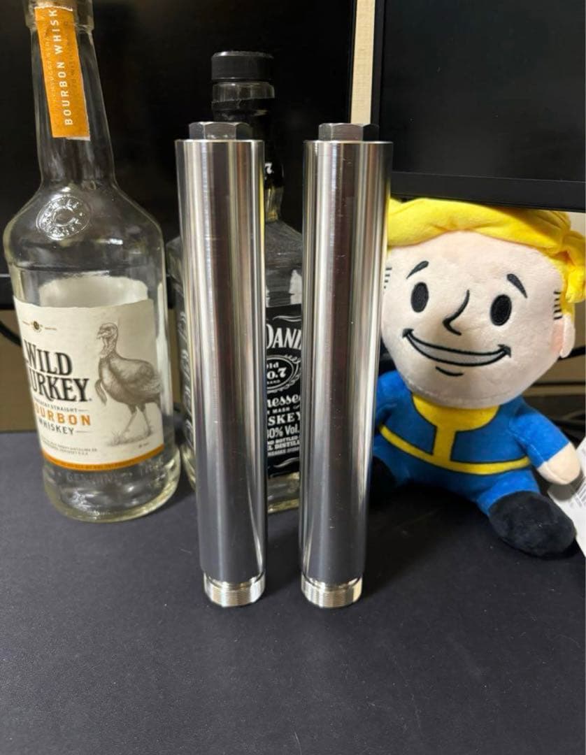 【ビラーゴ250】 190mm 7.5インチ ロングフォークジョイント 取付簡単