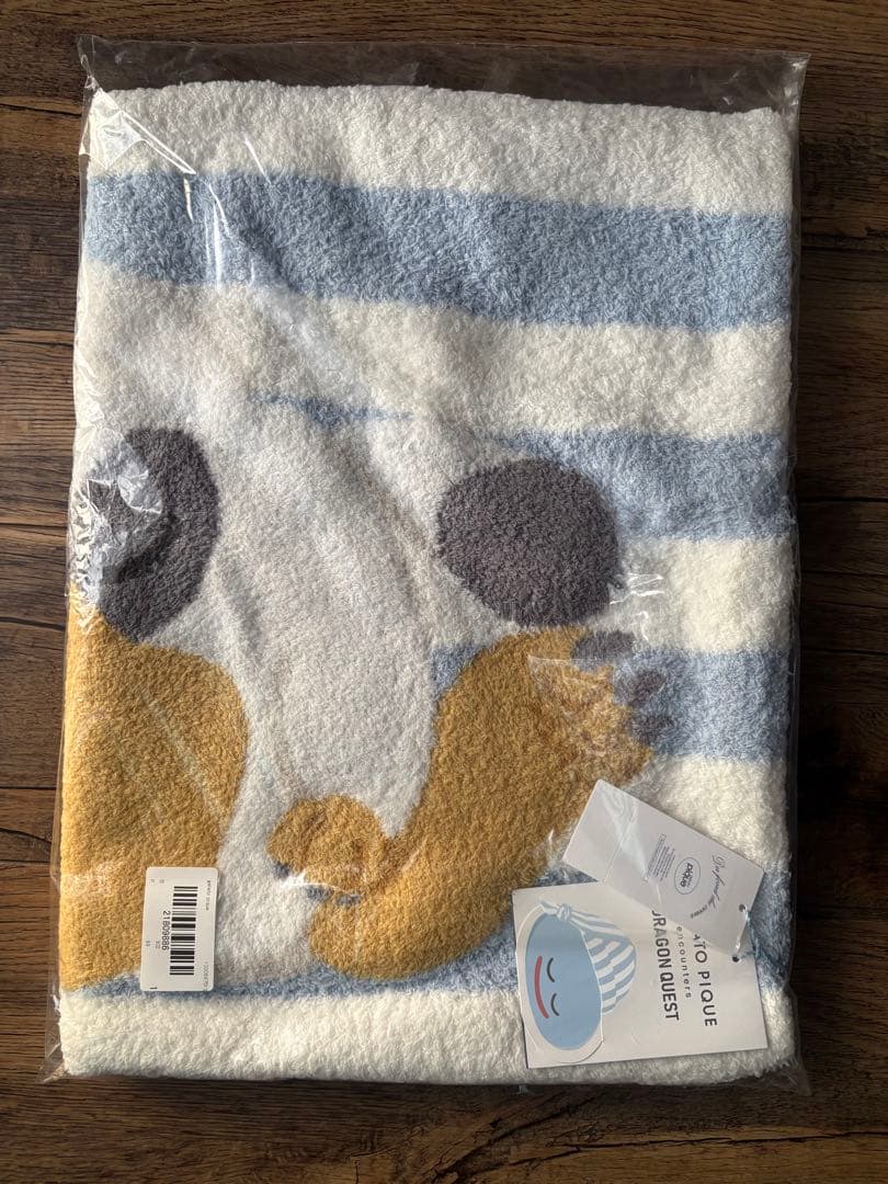 【ドラゴンクエスト×ジェラピケ】【Sleep】ジャガードピローケース ももんじゃ