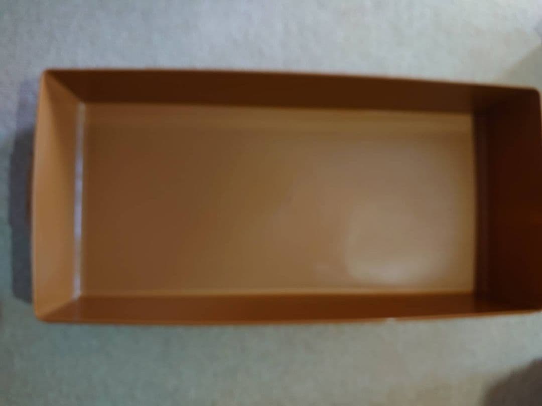 タッパーウェア　ブラウン プラスチック 衣装ケース 4個セット 収納ボックス