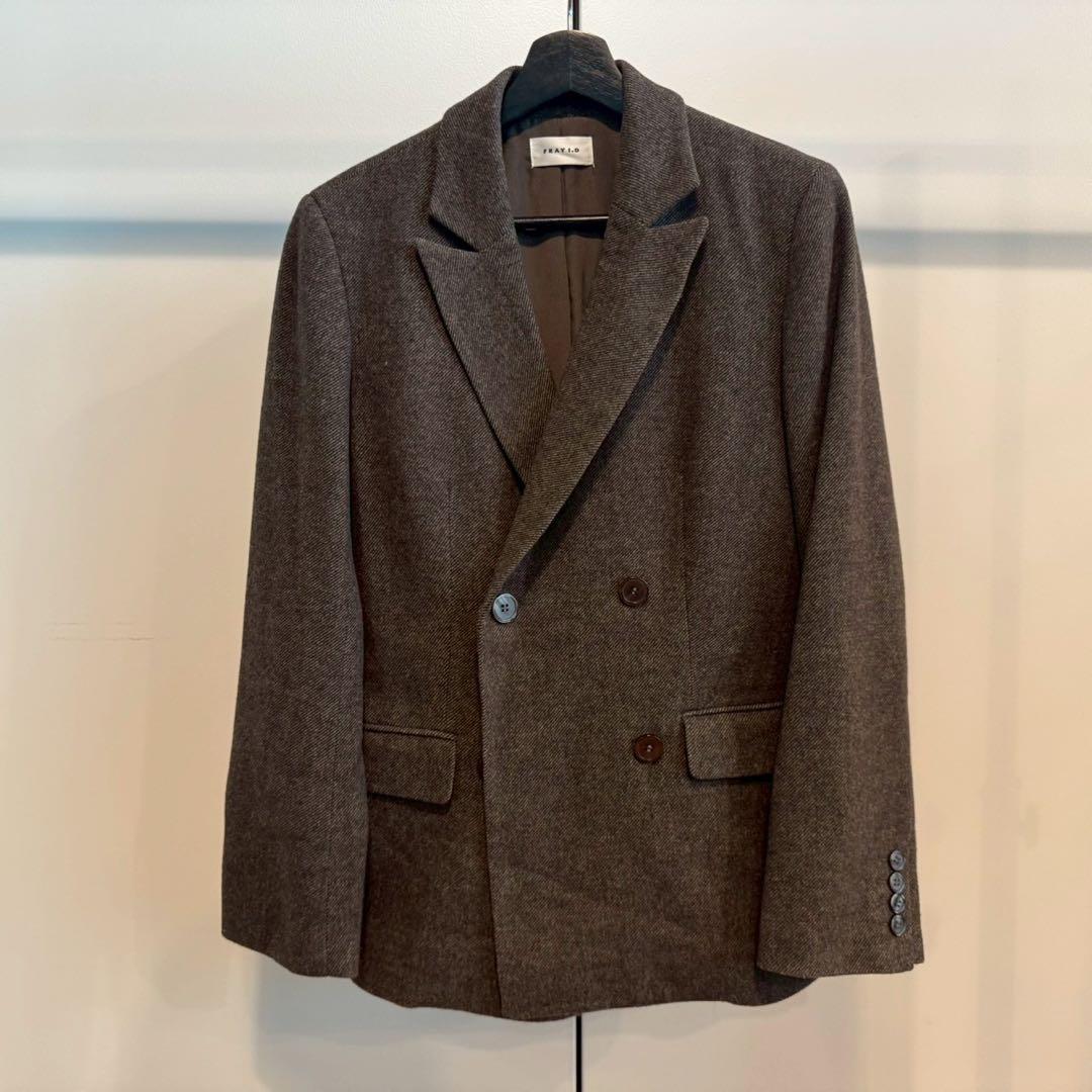 FRAY I.D ダブルボタンウールジャケット