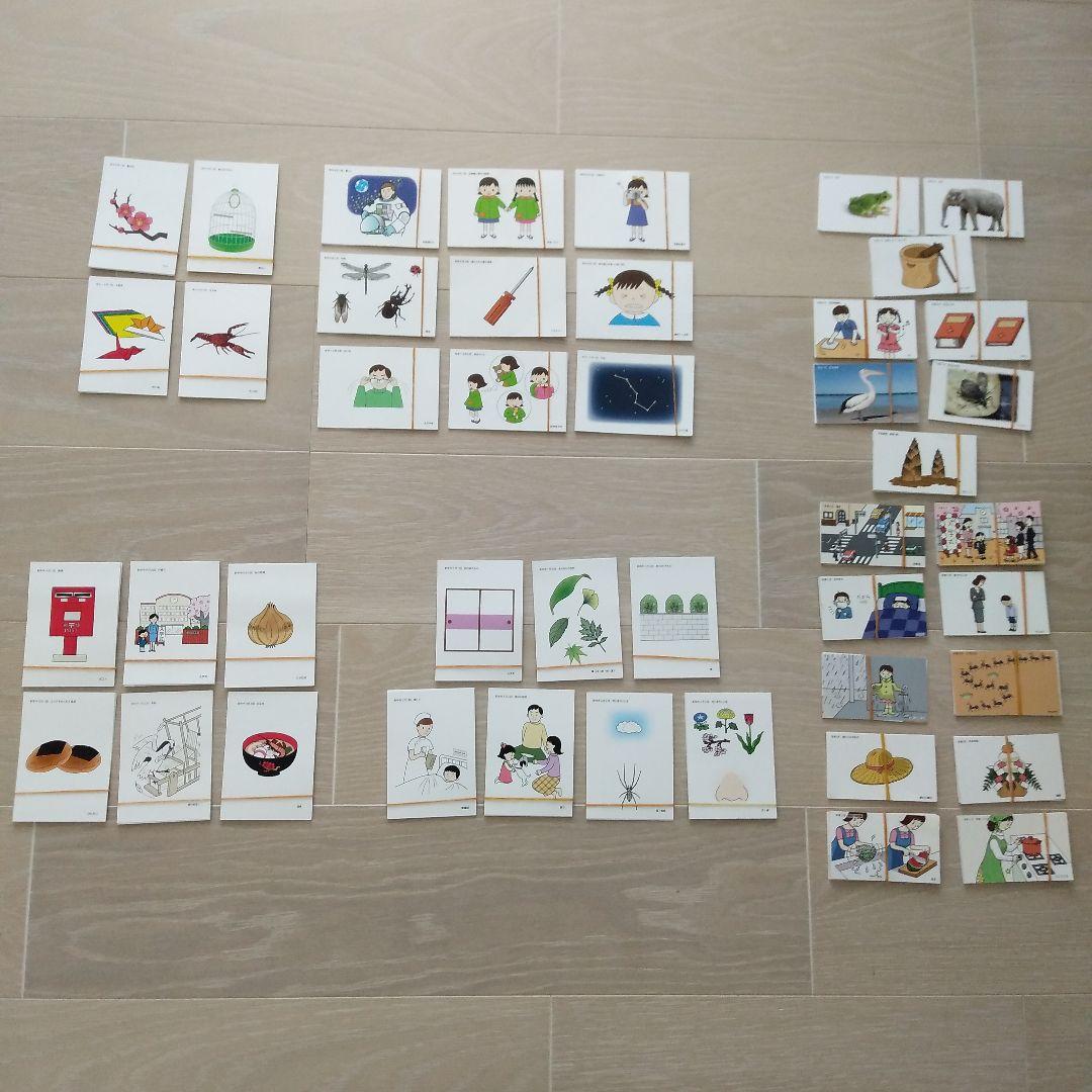 理英会　言語カード　小学校受験 お受験 年少、新年中、年中、年長