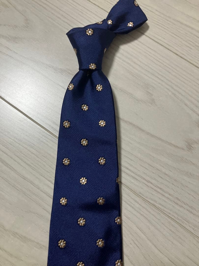 とと様先約⭐︎新品未使用⭐︎FRANCO BASSI 小紋柄ネクタイ