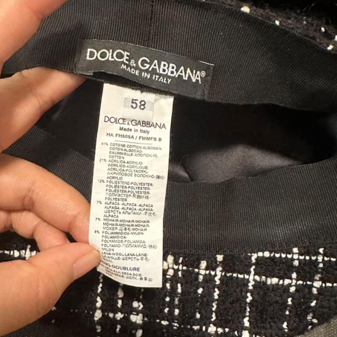 DOLCE&GABBANA キャスケット 帽子