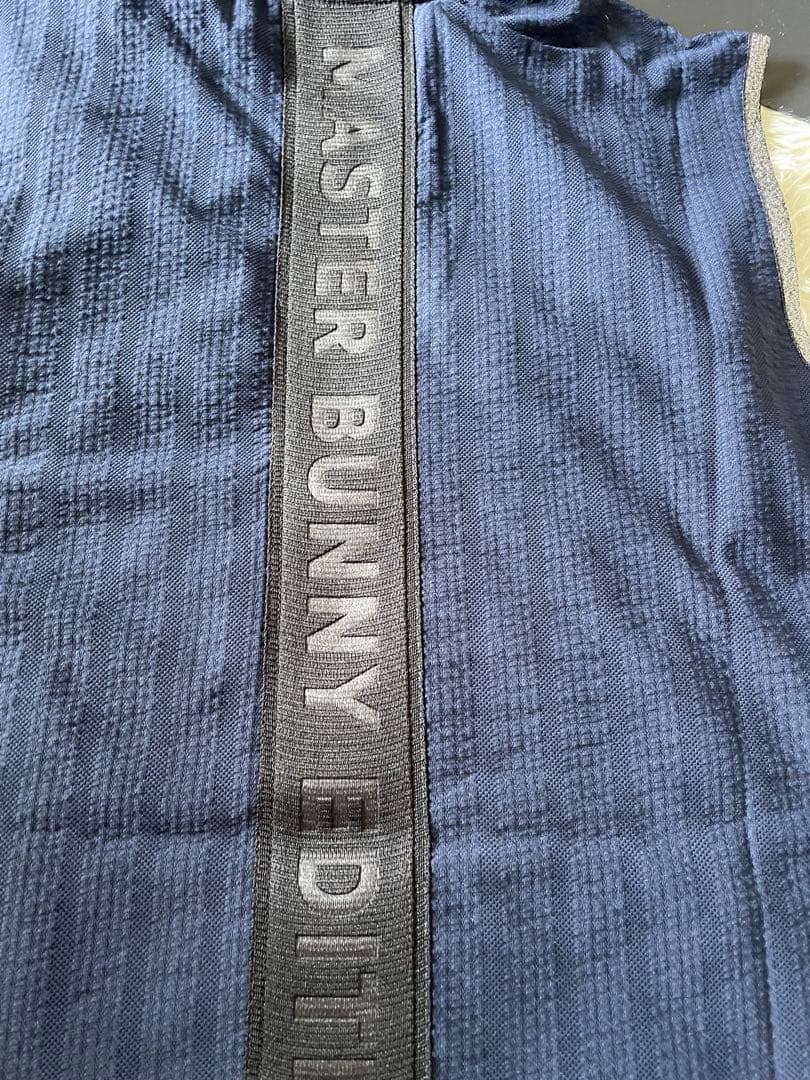 マスターバニーノースリーブカットソーハーフジップストライプサイズ2