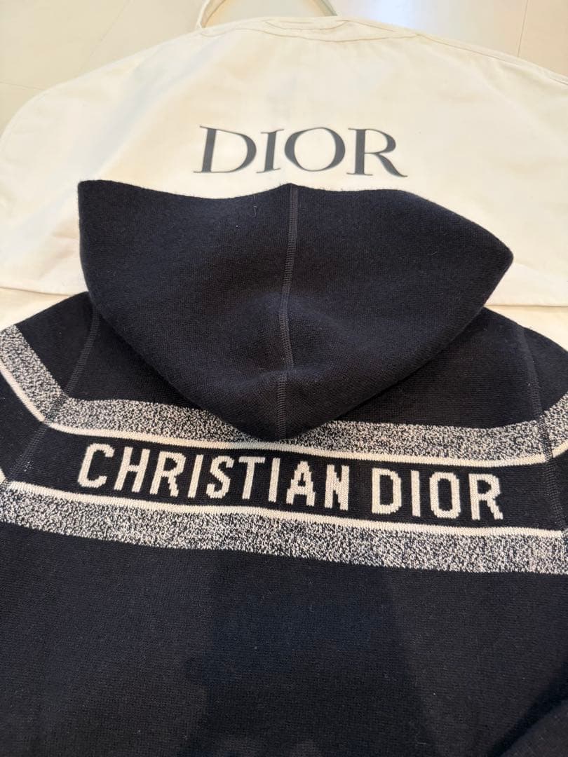 クリスチャンディオール リバーシブルカーディガン54万円