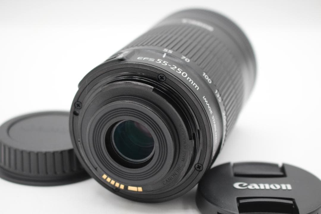 極上品◆Canon EF-S 55-250mm F4-5.6 IS STM◆47