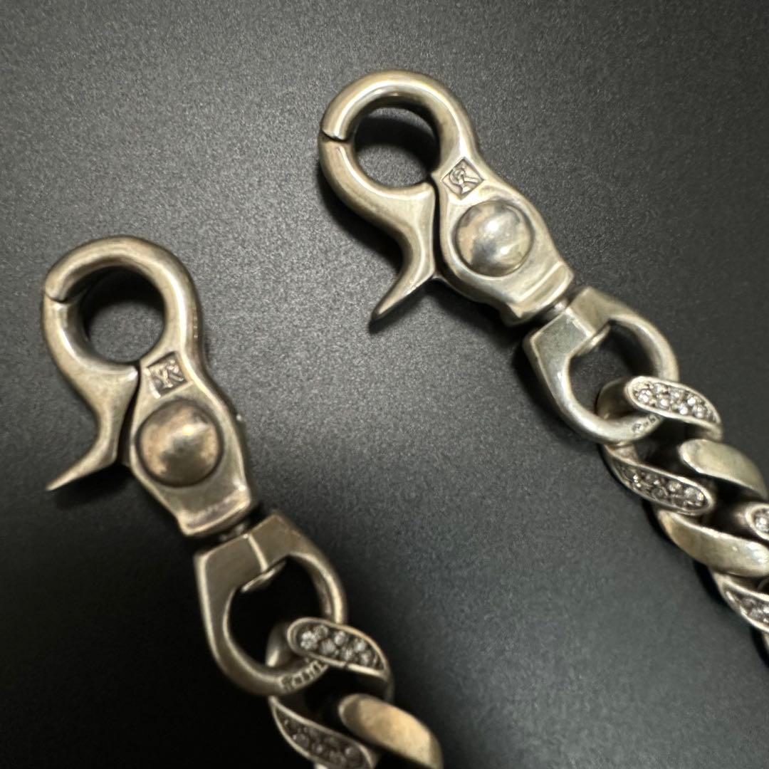 シルバー925 キュビズム　kubizm nexus7 ウォレットチェーン