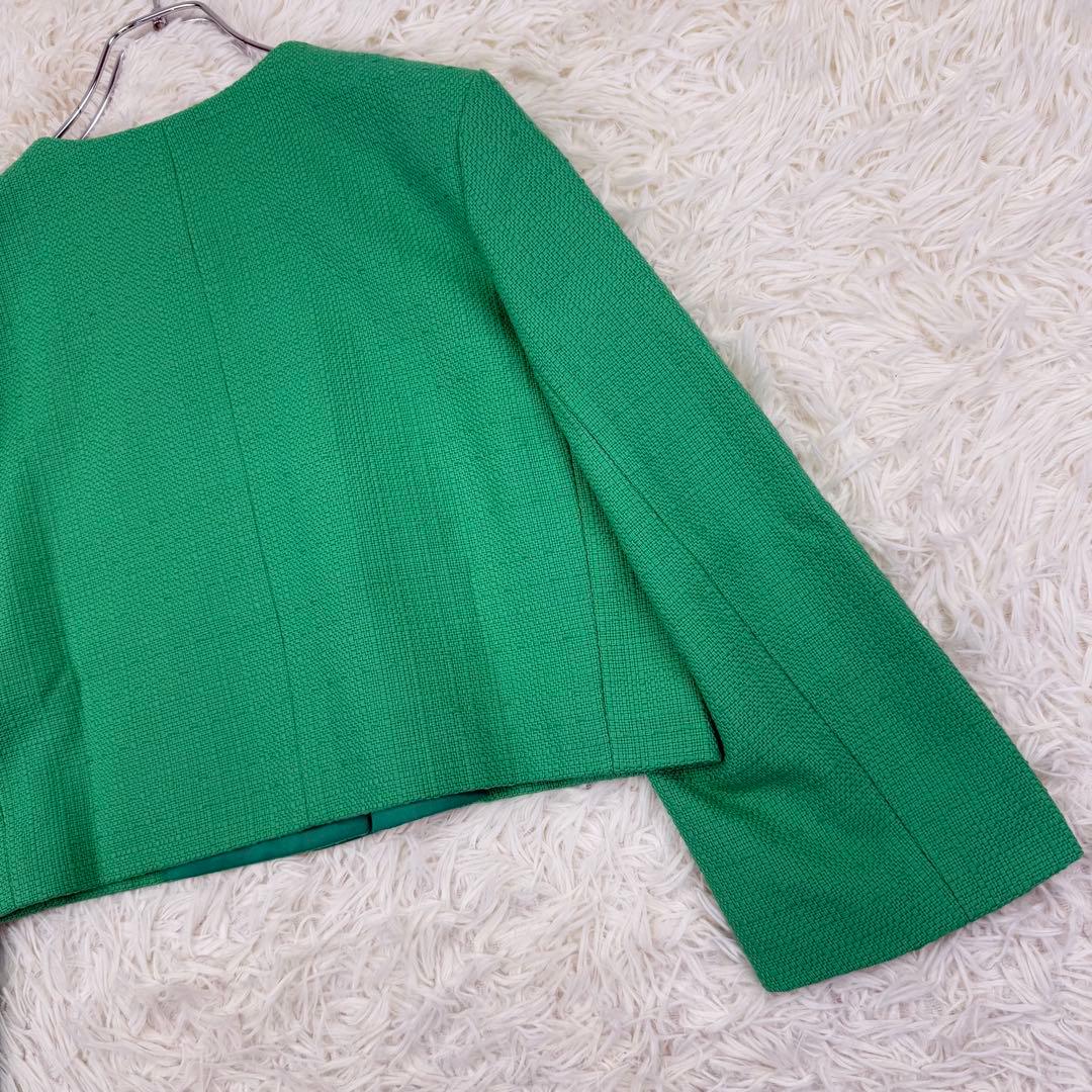 未使用 2023 アナイ コットンオックスショート ジャケット 金釦