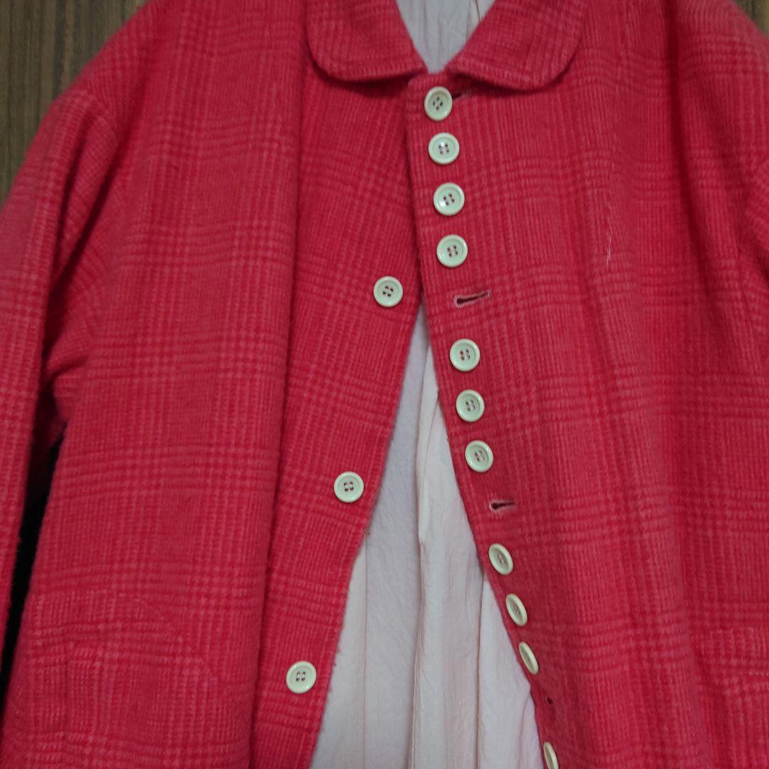 tricot COMME des GARCOND チェックコート