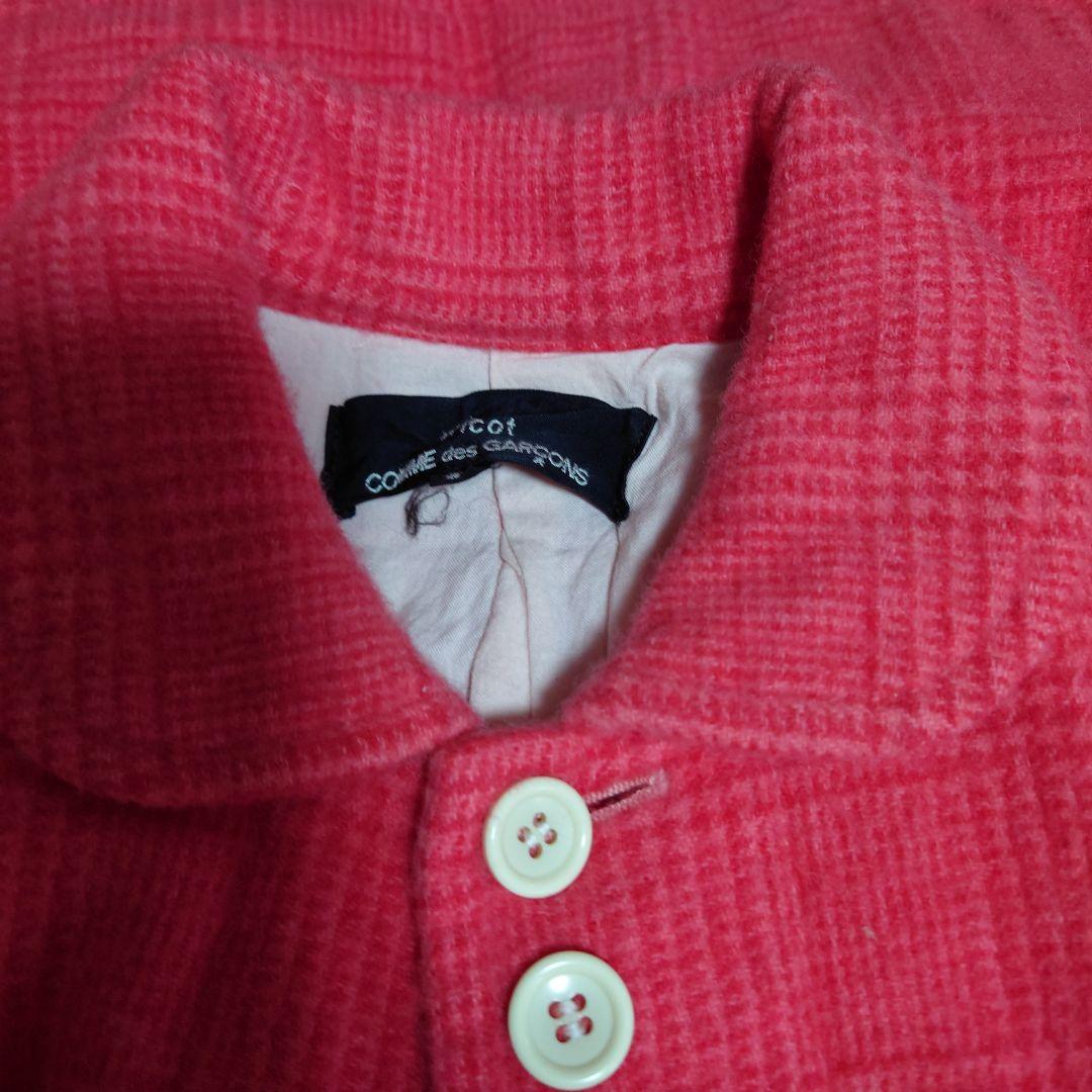 tricot COMME des GARCOND チェックコート