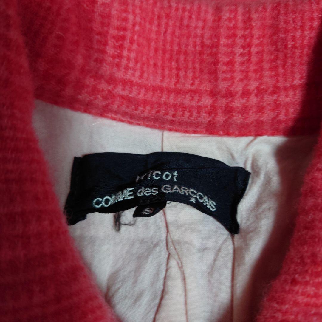 tricot COMME des GARCOND チェックコート