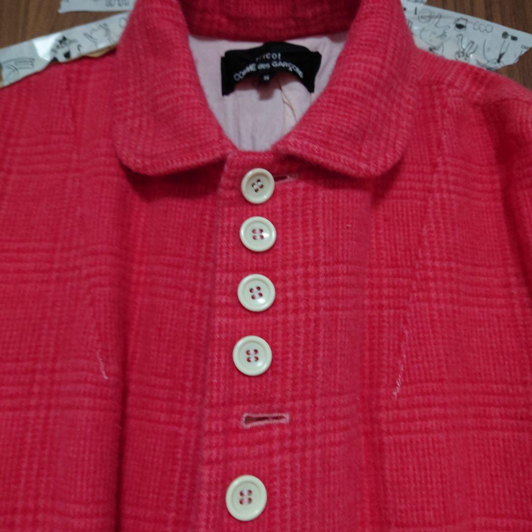 tricot COMME des GARCOND チェックコート
