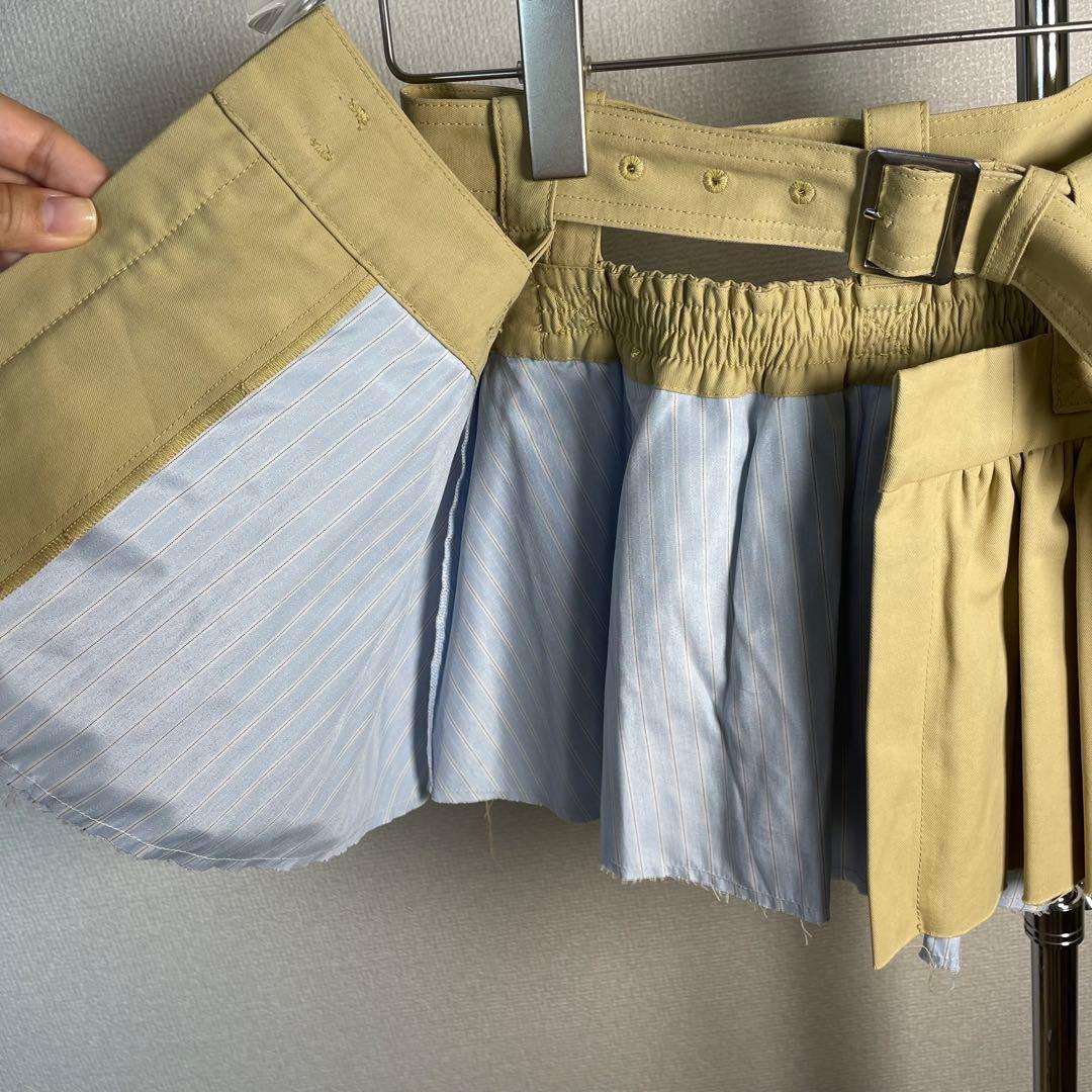 【大幅値下げ】MAISONSPECIAL メゾンスペシャル スカート プリーツ