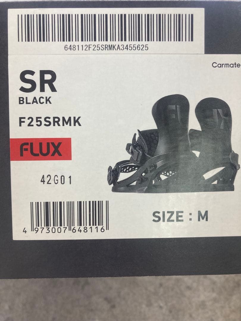 FLUX F25SRMK ビンディング ブラック M