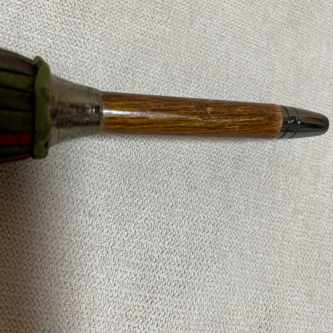 長傘　高級美術洋傘　モンブランヤマグチ 馬車柄 　ジャガードほぐし織