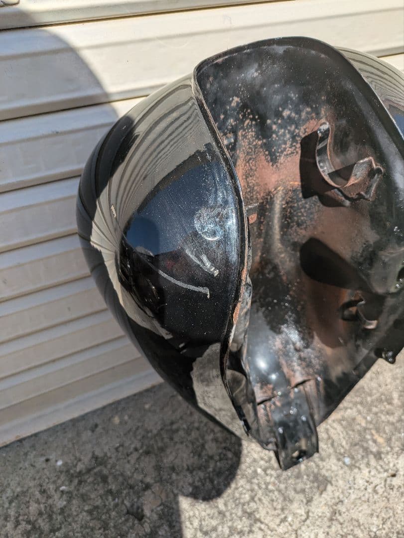 YAMAHAVirago250 ９６年式 黒 タンク