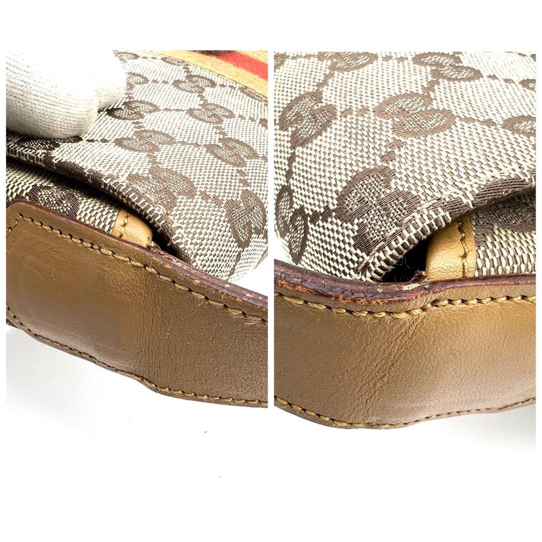 美品　GUCCI　ハンドバック　アクセサリーポーチ　シェリーライン　ジャッキー