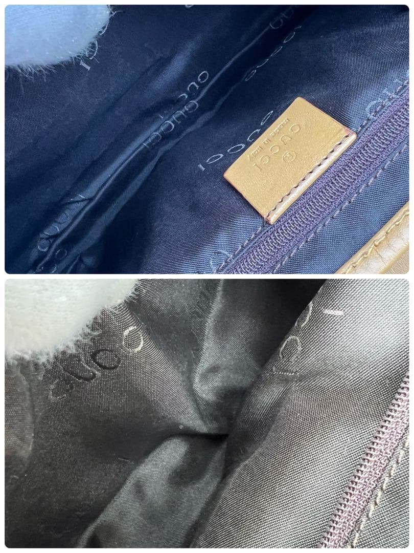 美品　GUCCI　ハンドバック　アクセサリーポーチ　シェリーライン　ジャッキー