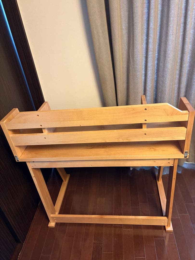 ACTUS 勉強机　REVE 木製シンプルデスク 上棚付き　アクタス　お値下げ！