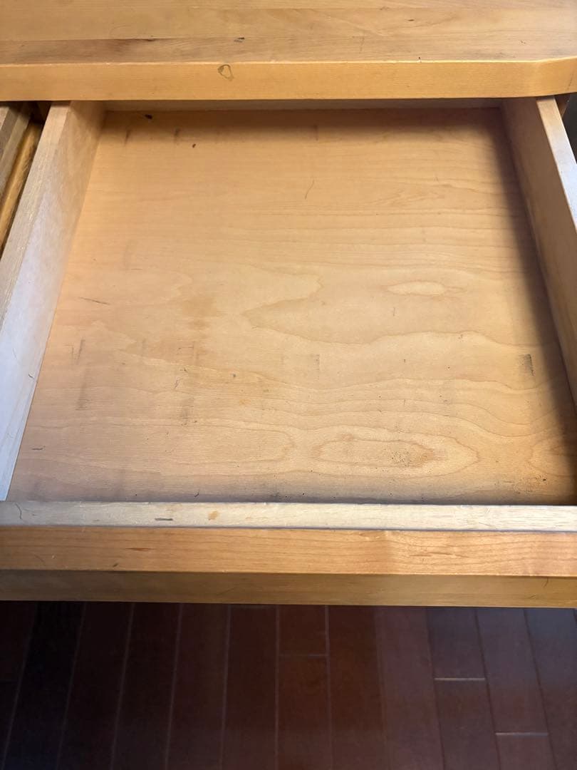 ACTUS 勉強机　REVE 木製シンプルデスク 上棚付き　アクタス　お値下げ！