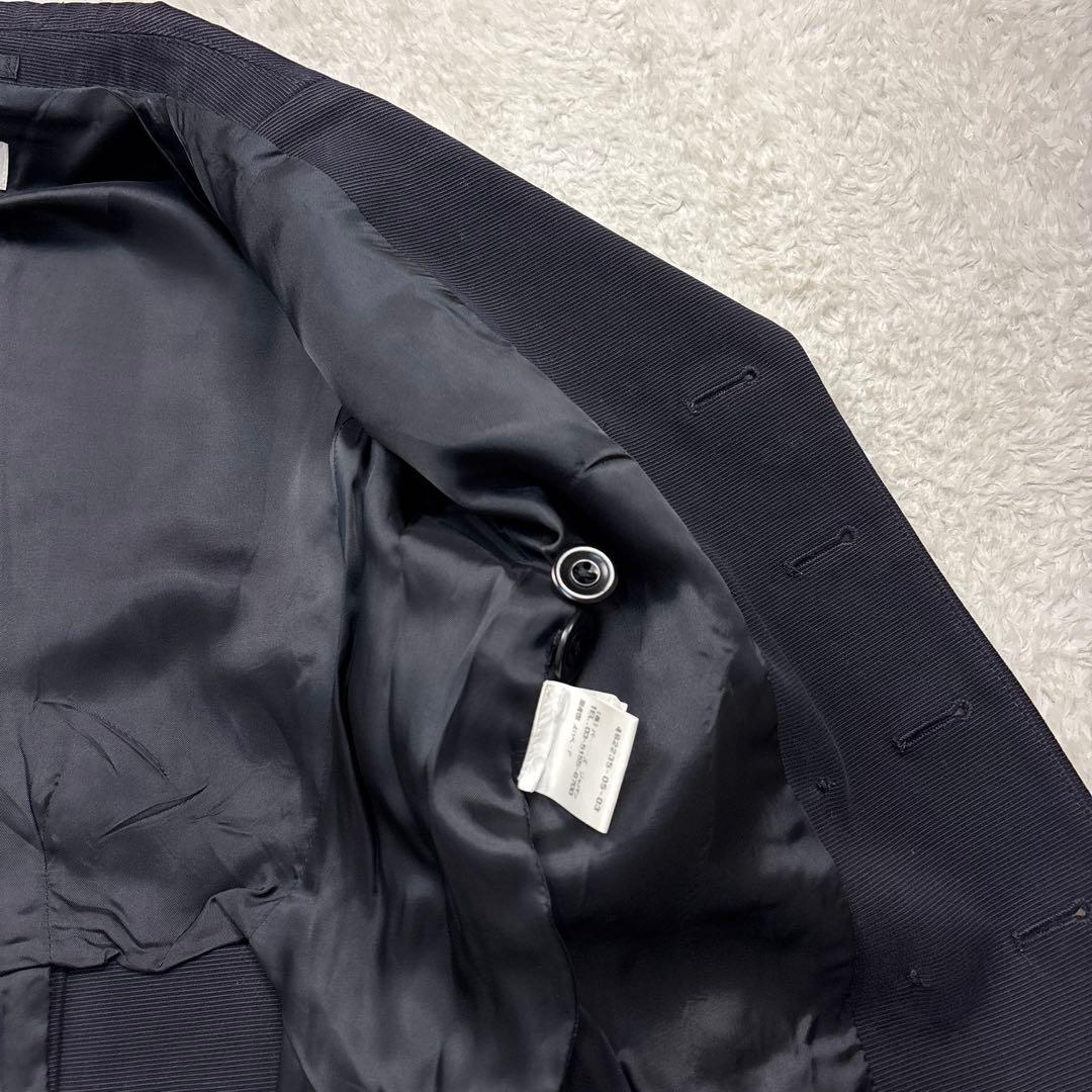 ドリスヴァンノッテン　ダブルボタンショートジャケット　ネイビー