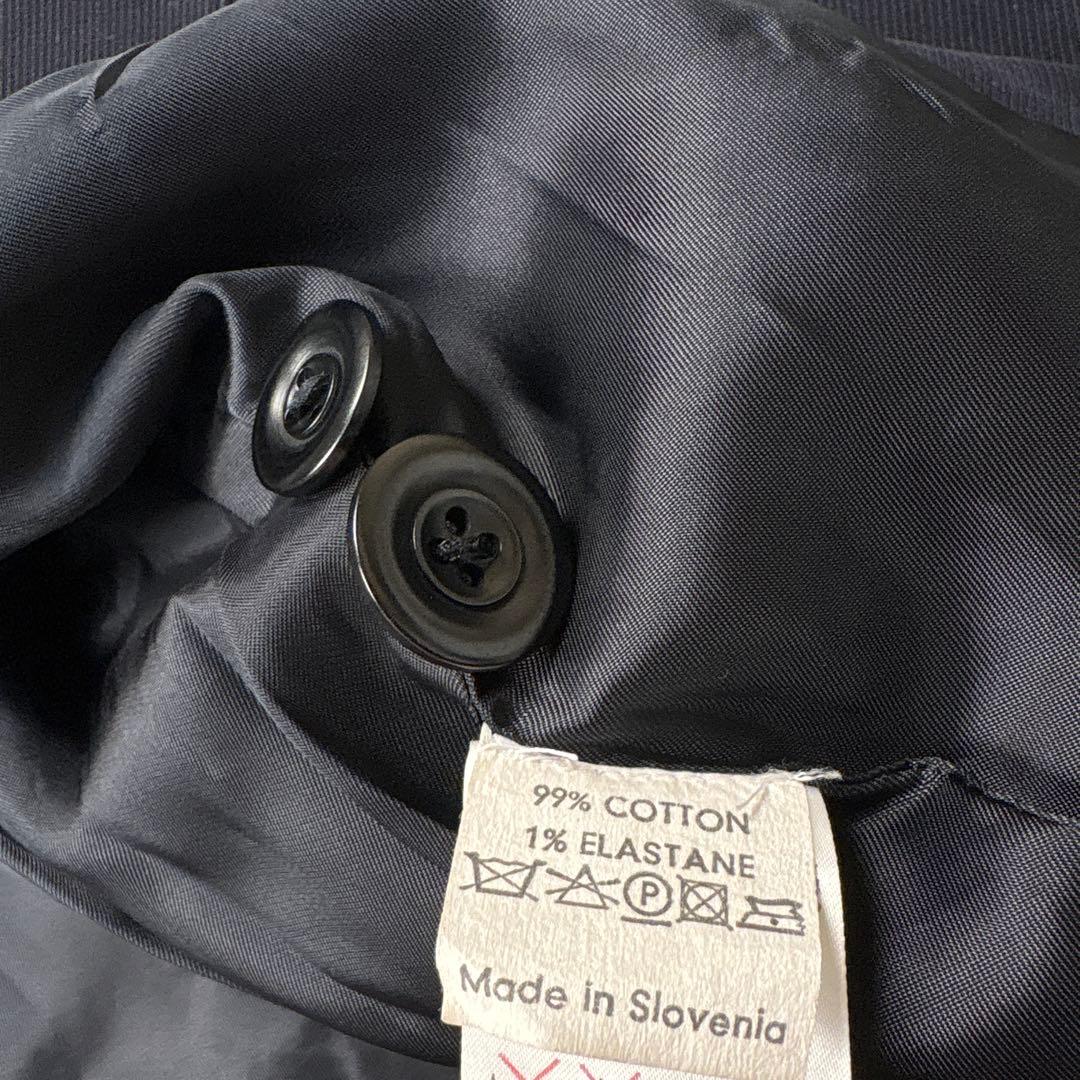 ドリスヴァンノッテン　ダブルボタンショートジャケット　ネイビー