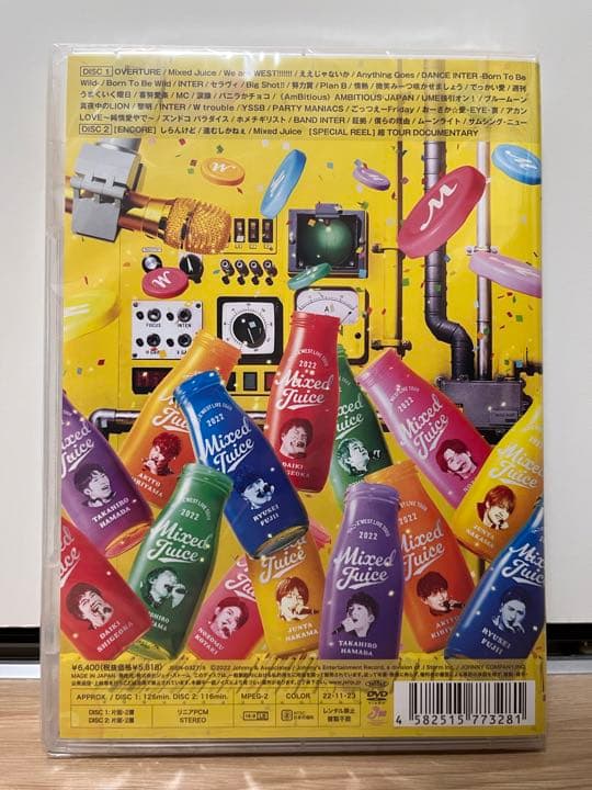 ジャニーズWEST LIVE TOUR 2022 Mixed Juice