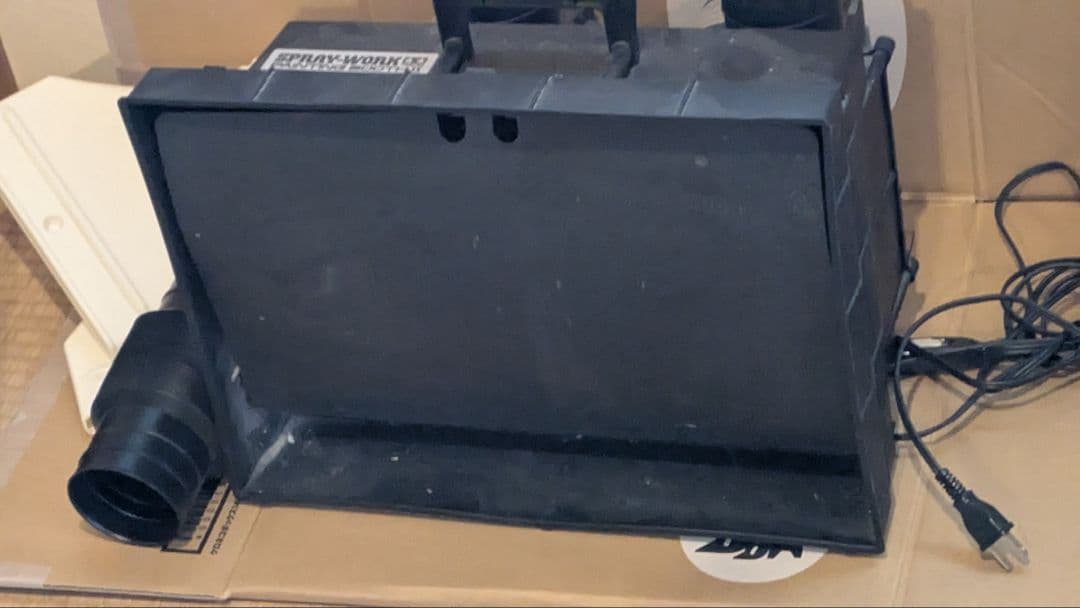 タミヤ ペインティングブース II +GSIクレオス 排気口アタッチメント×2