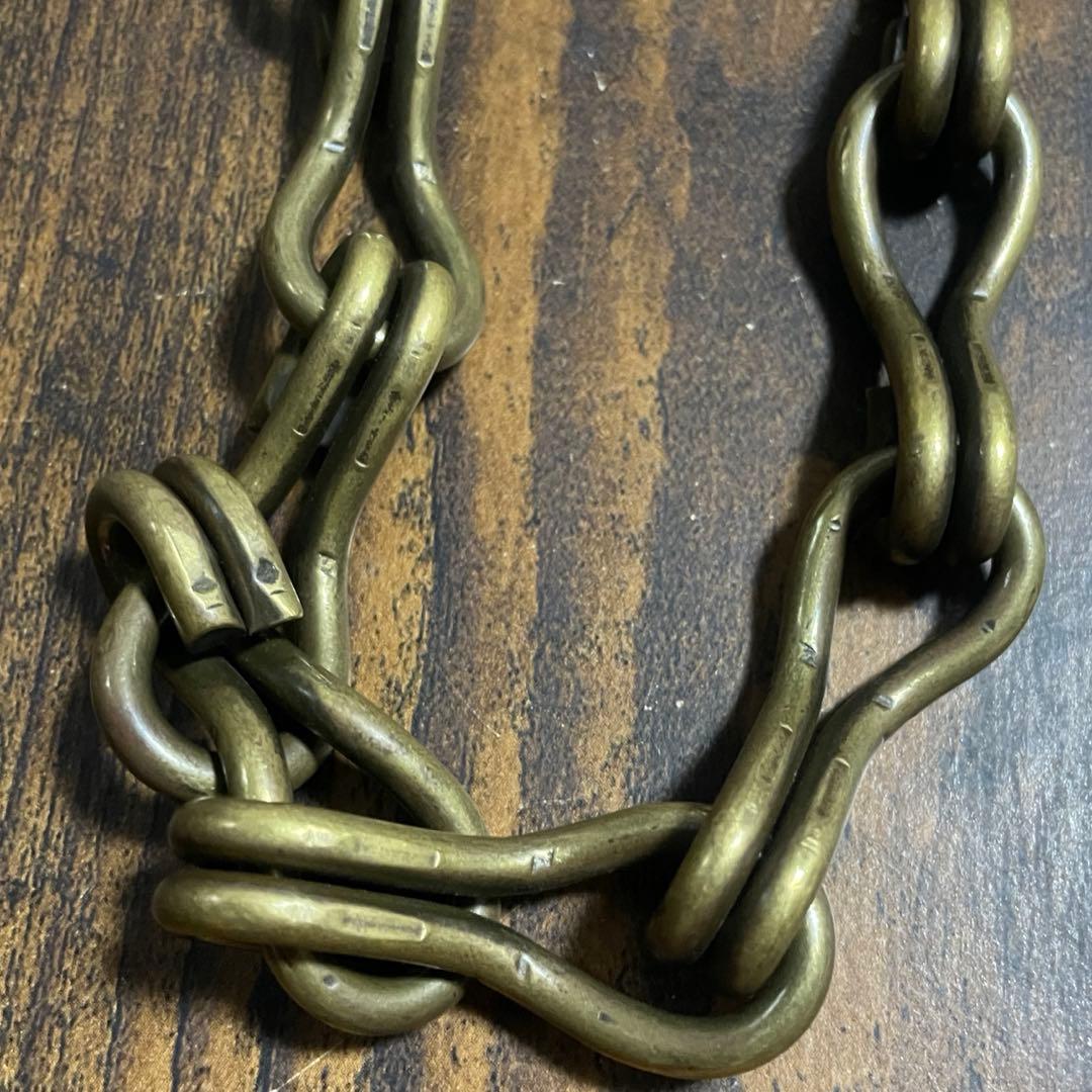 【激レア】ウォレットチェーン ビンテージ　ATTACHMENT初期モデル 真鍮